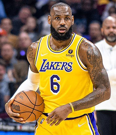 Famous Sports Personalities - LeBron James