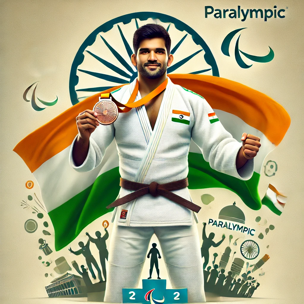 Kapil Parmar Secures Historic Bronze Medal in Judo for India at the Paralympics 2024