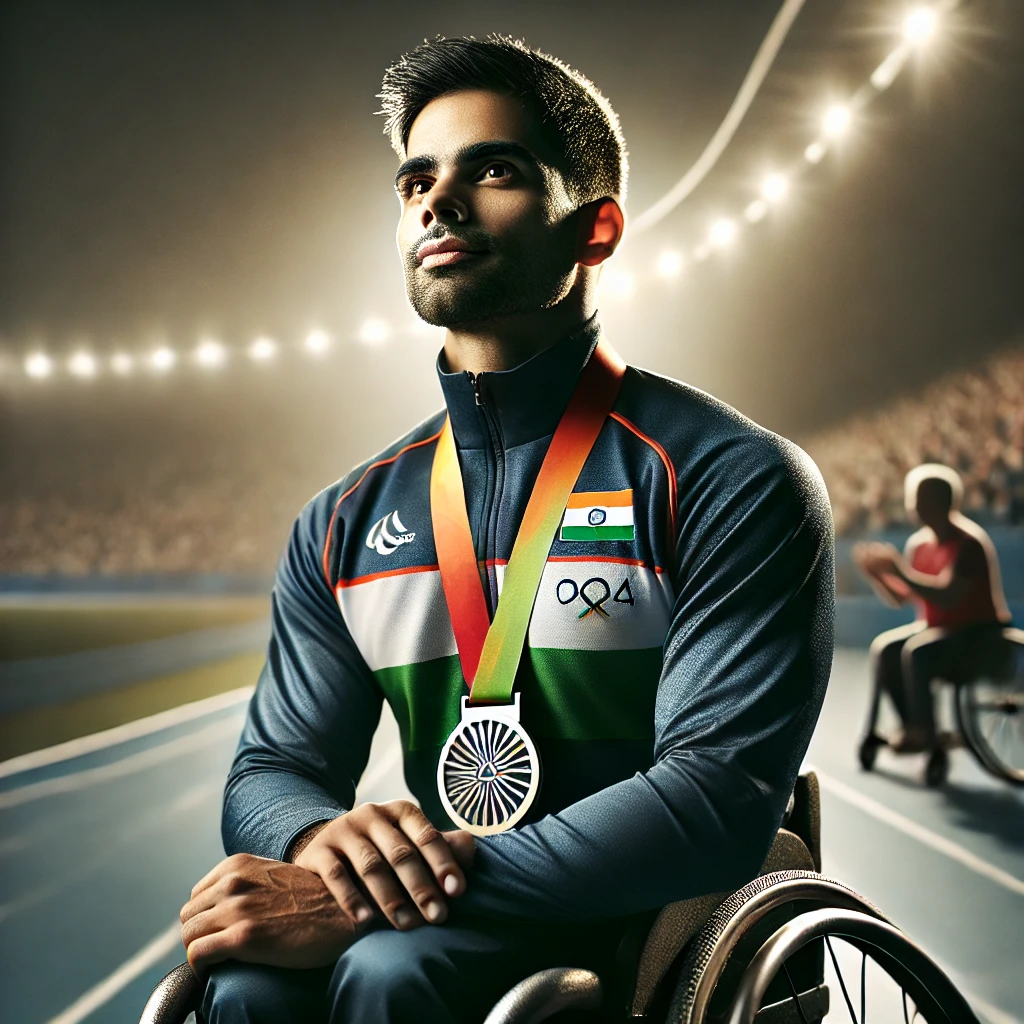 nitesh kumar paralympics