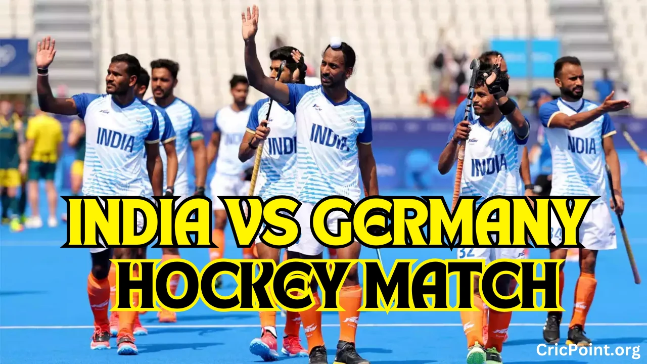 India vs Germany Hockey Match