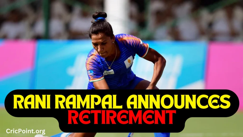 Rani Rampal announces retirement 2024